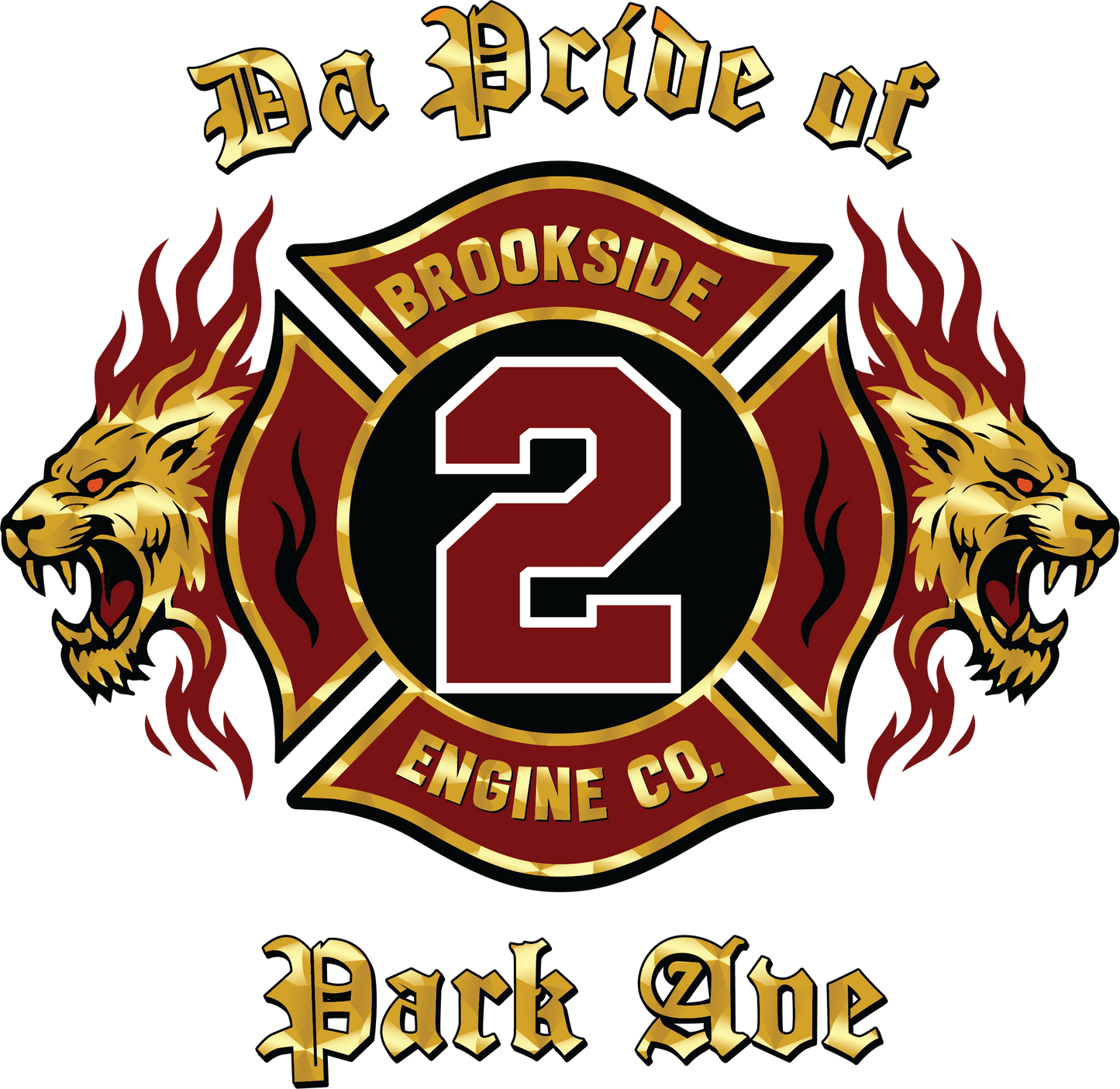 UNIONDALE FD - BROOKSIDE ENGINE- Unisex Sponge Fleece Straight Leg Sweatpants