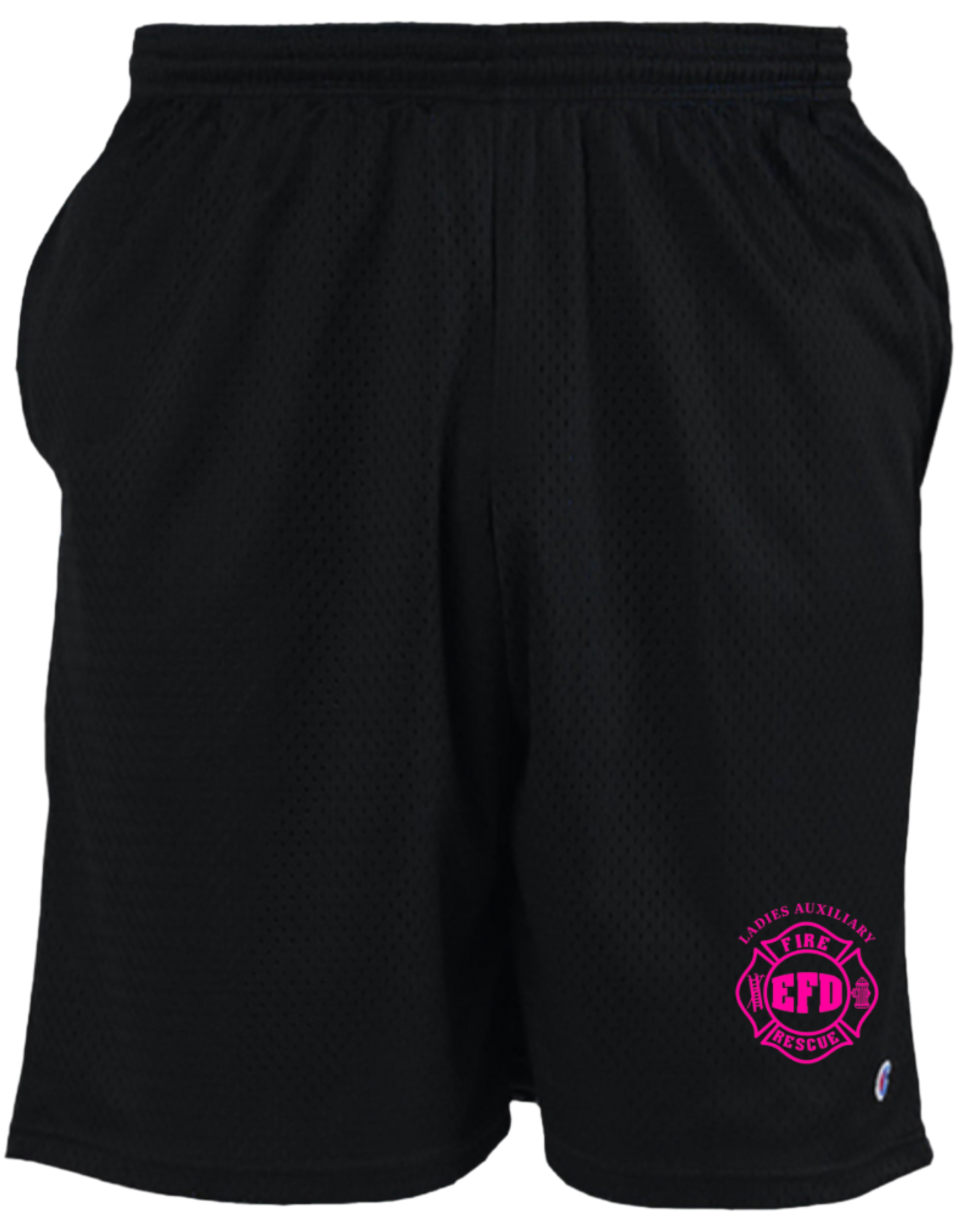 ELMSFORD FIRE DEPARTMENT - CHAMPION MESH GYM SHORTS