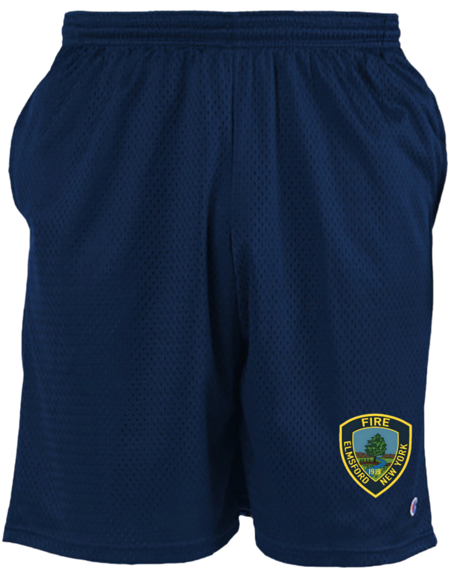 ELMSFORD FIRE DEPARTMENT - CHAMPION MESH GYM SHORTS