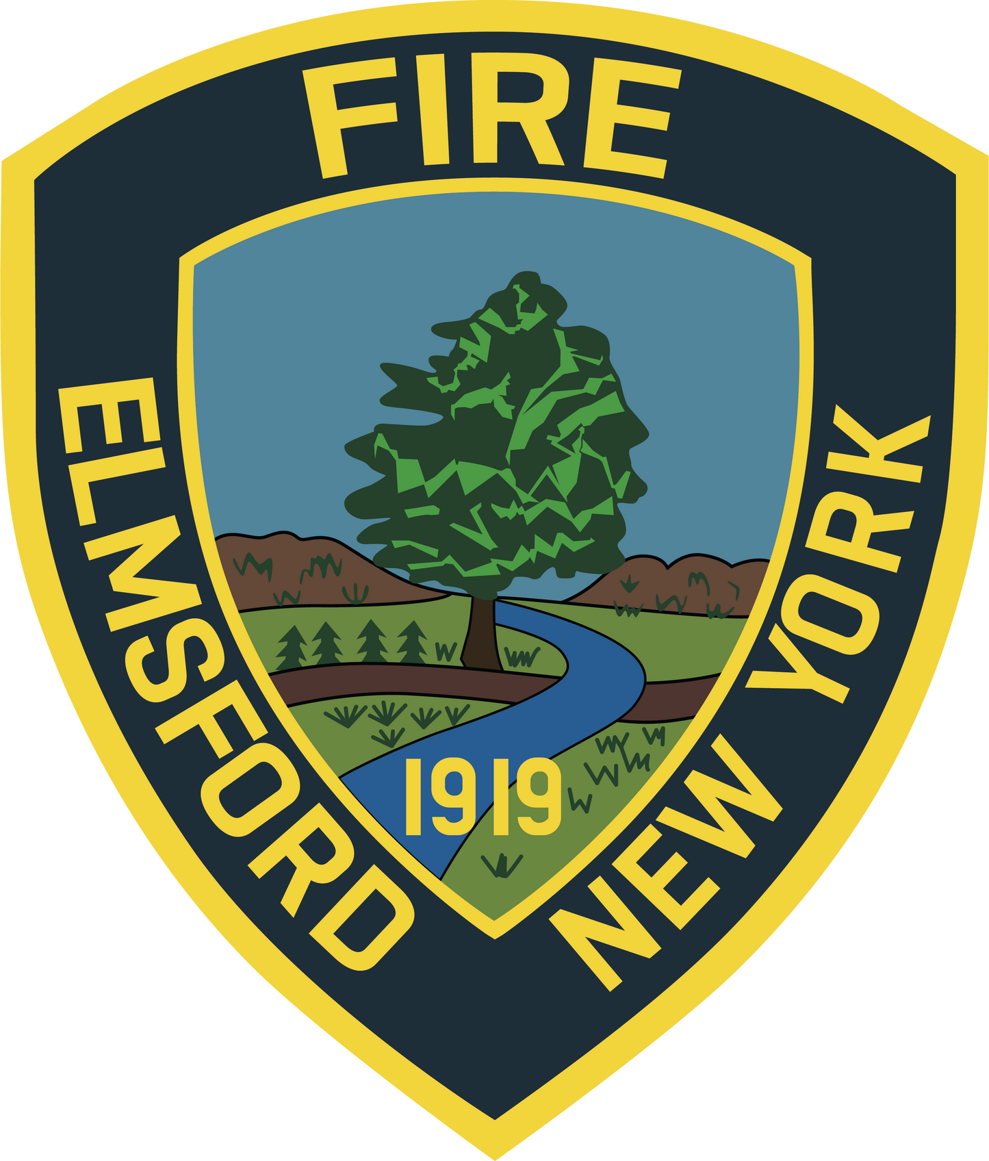 ELMSFORD FIRE DEPARTMENT - CHAMPION MESH GYM SHORTS