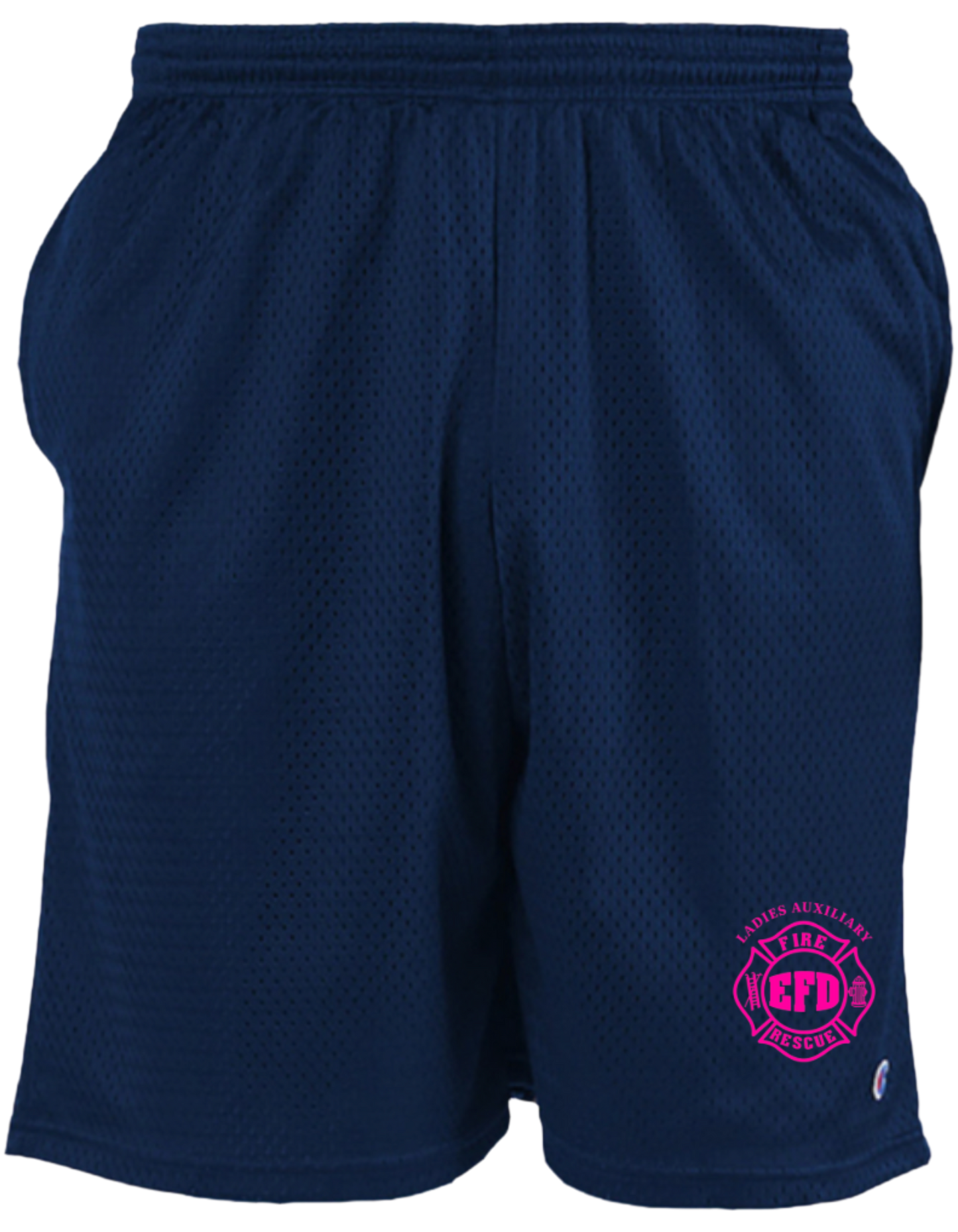 ELMSFORD FIRE DEPARTMENT - CHAMPION MESH GYM SHORTS