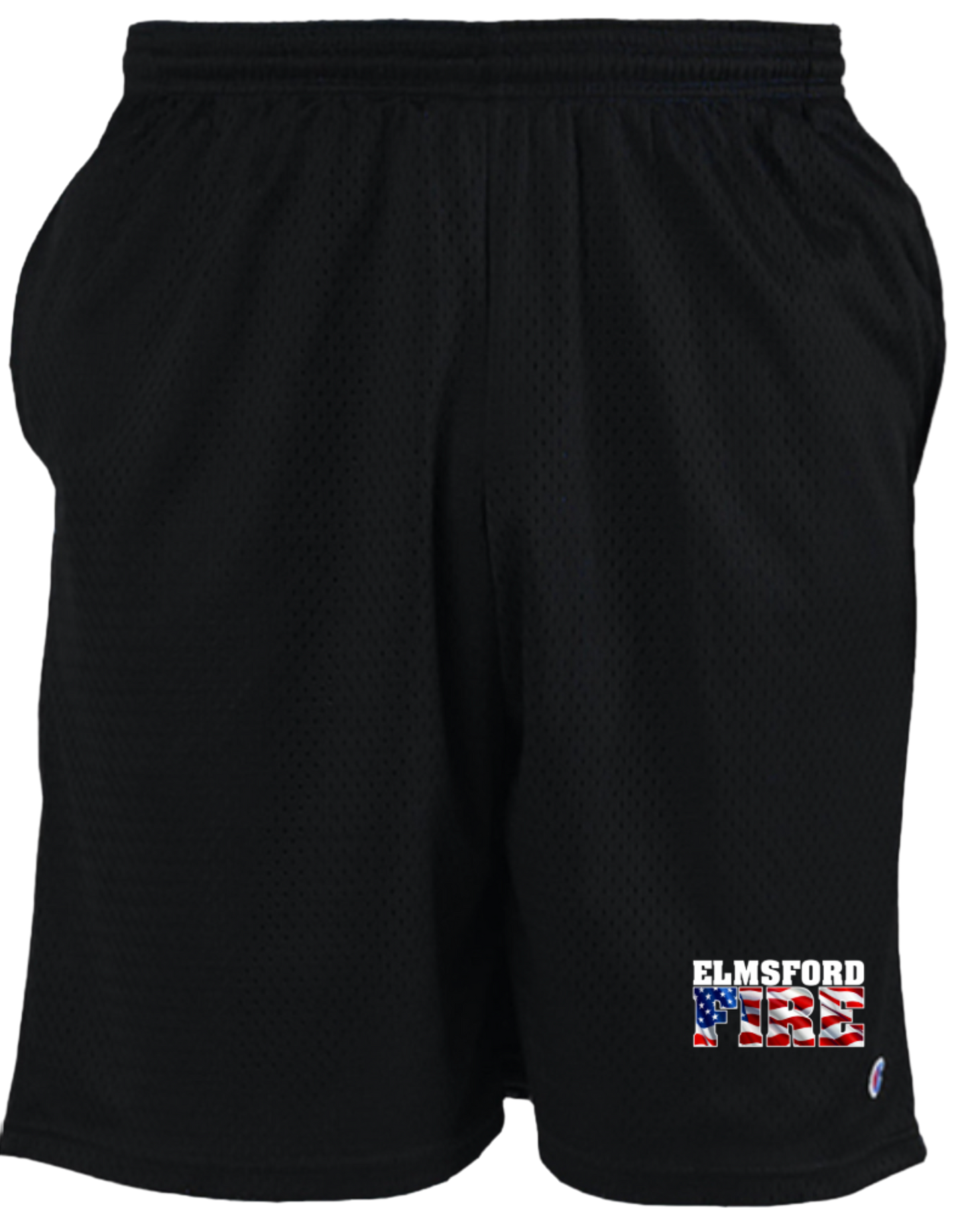 ELMSFORD FIRE DEPARTMENT - CHAMPION MESH GYM SHORTS