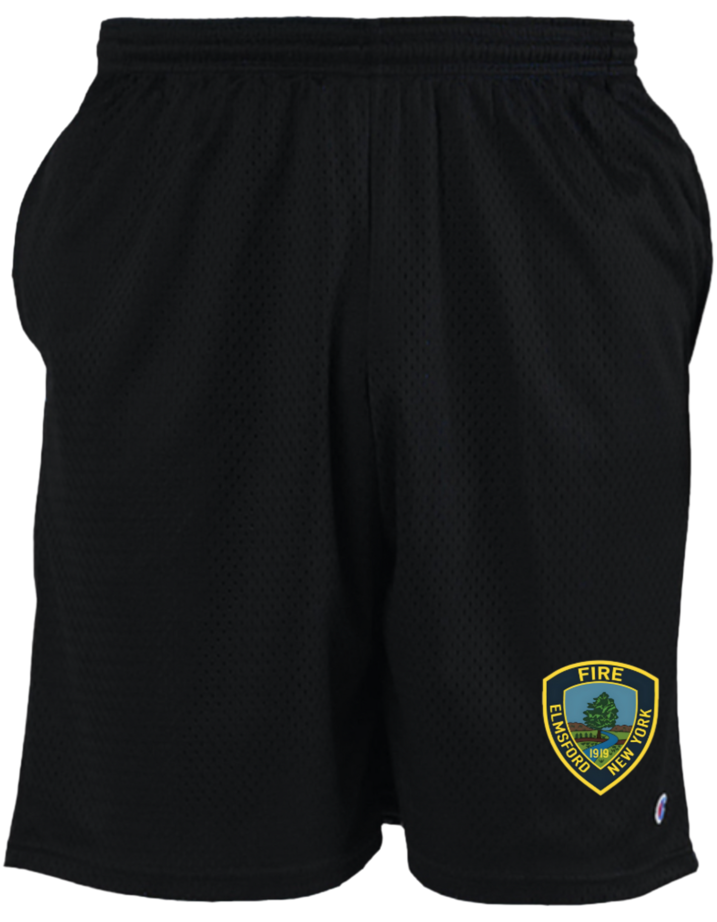 ELMSFORD FIRE DEPARTMENT - CHAMPION MESH GYM SHORTS