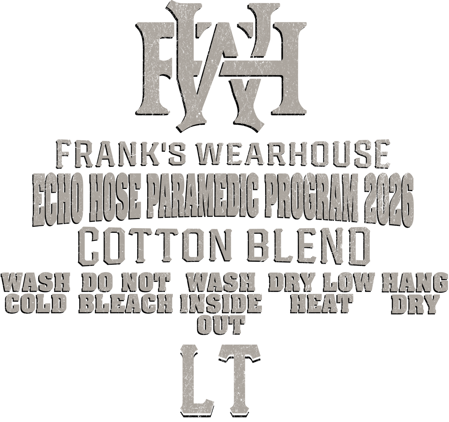ECHO HOSE PARAMEDIC PROGRAM 2026 - GRAPHIC TEE / COLLECTION