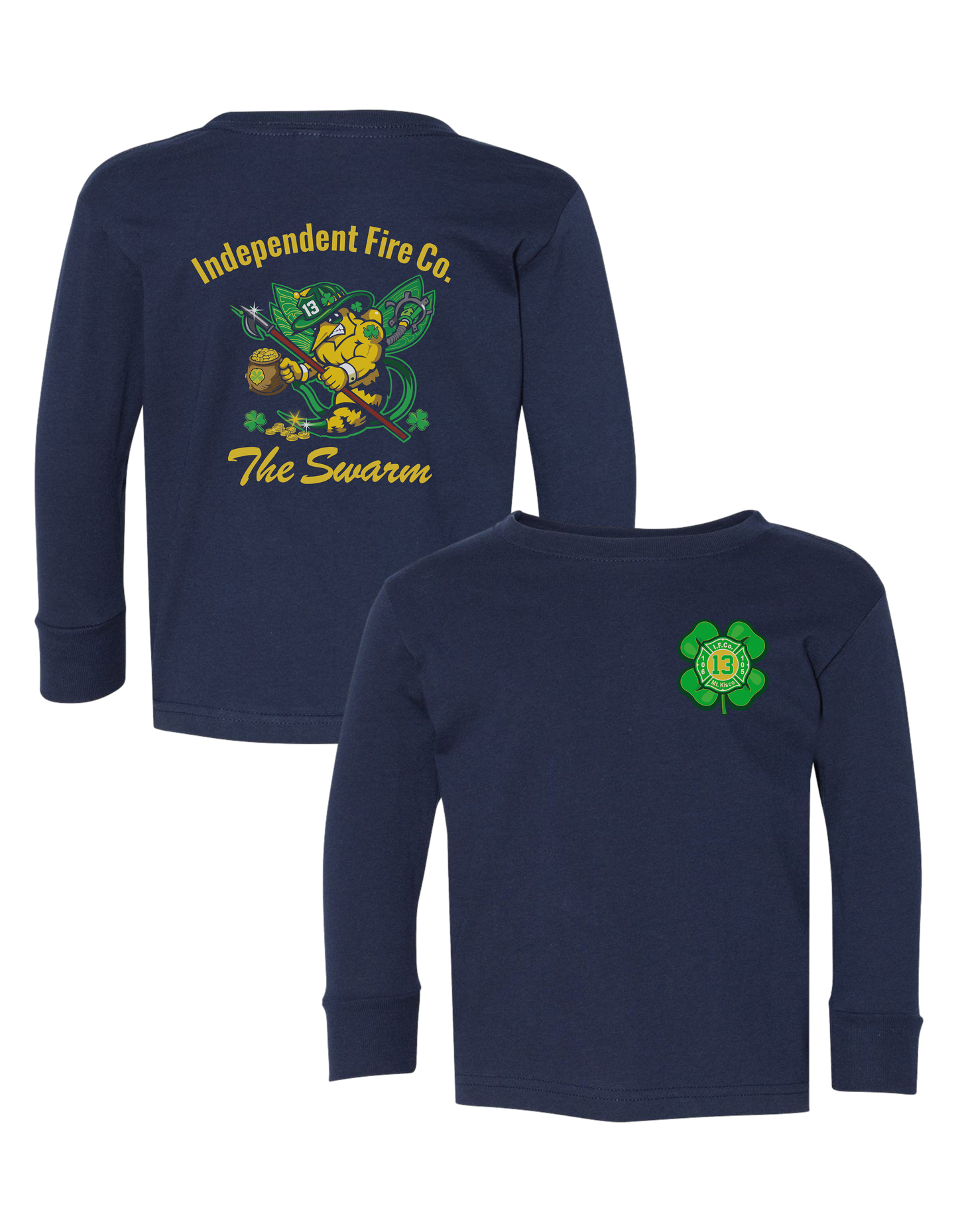 Toddler Long sleeve Collection – “St. Patrick's - The Swarm”