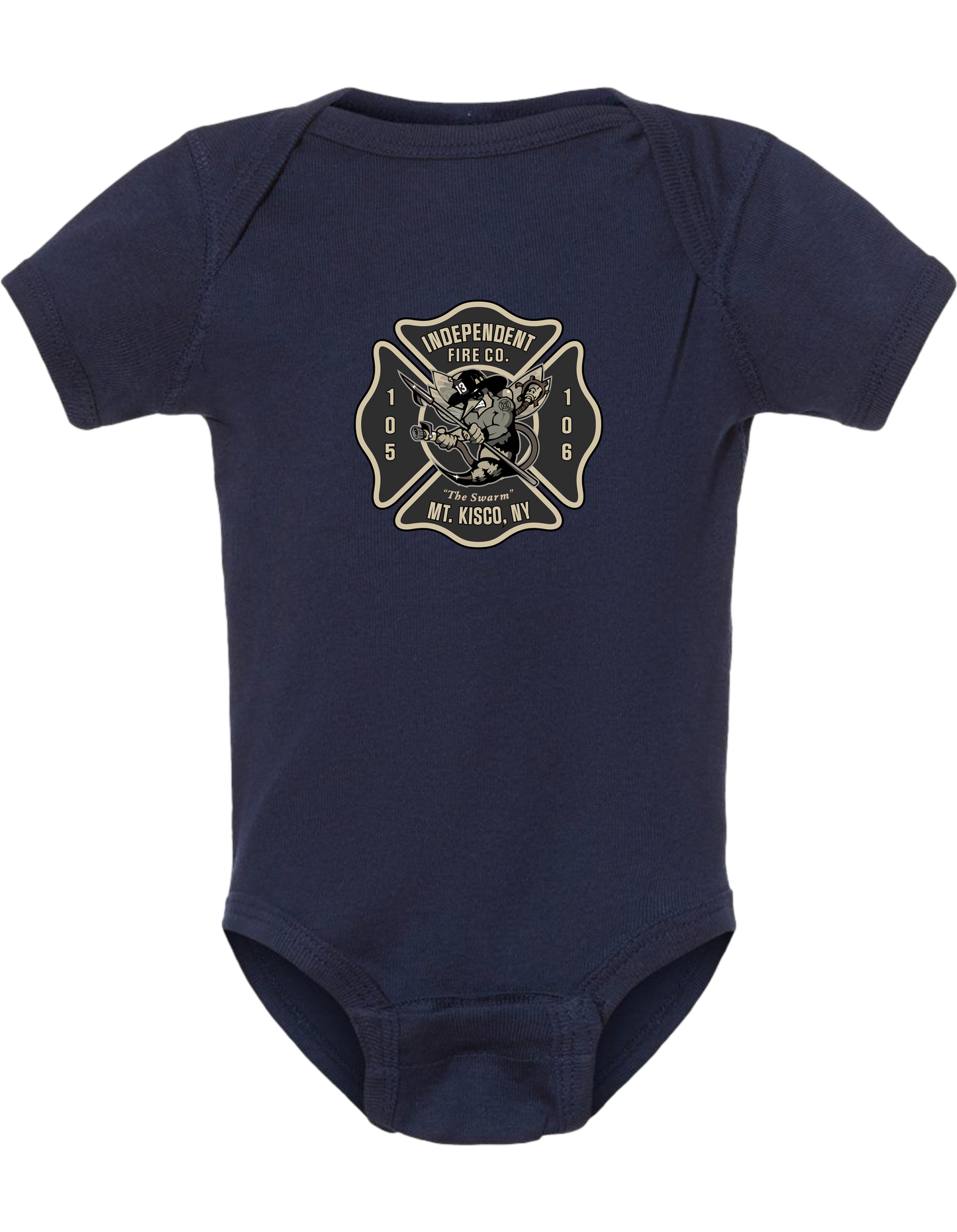 Infant Bodysuit "Onesie" – Independent Fire Co. Tee (without flag)