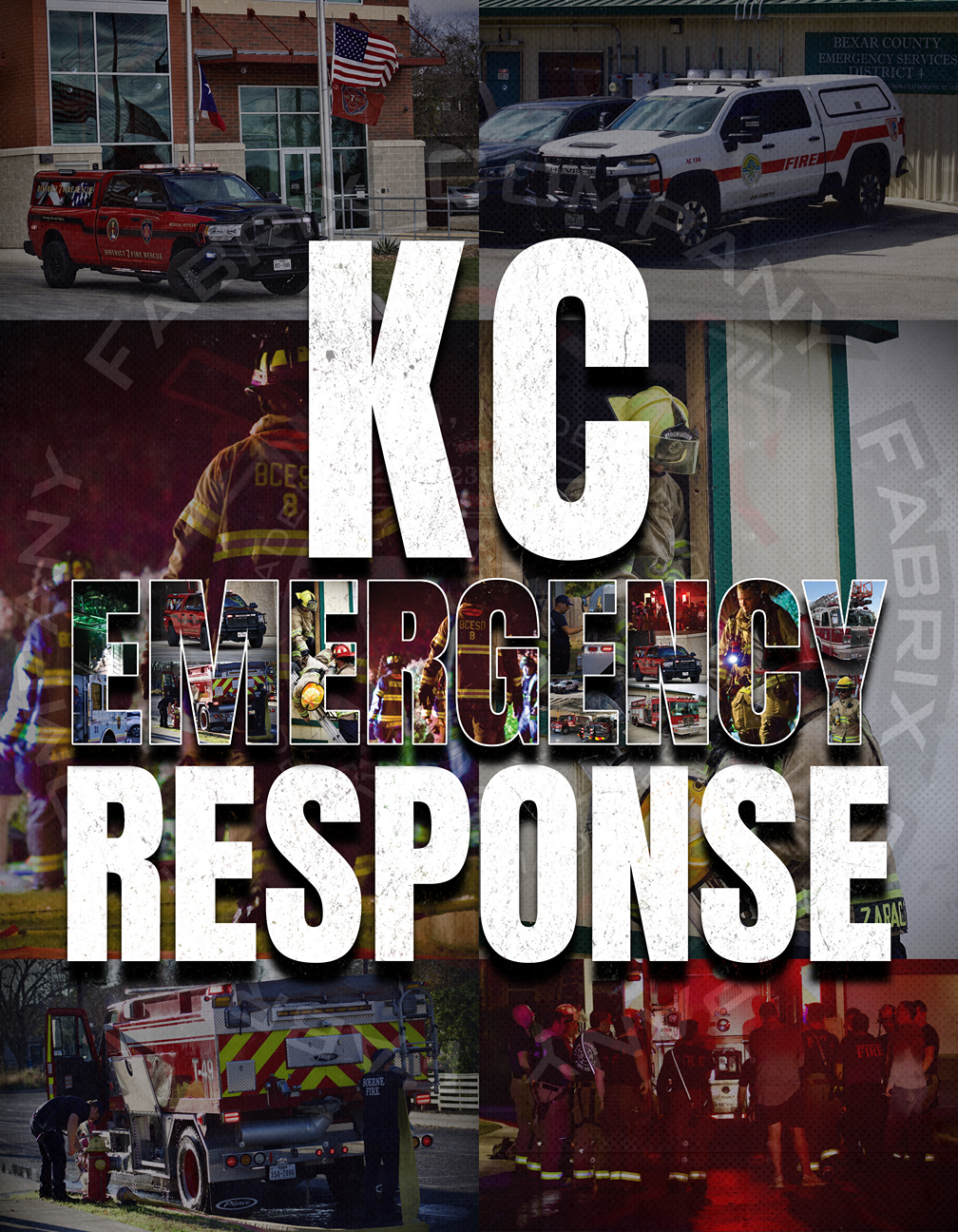 KC EMERGENCY RESPONSE CUSTOM PHOTOGRAPHY DESIGN