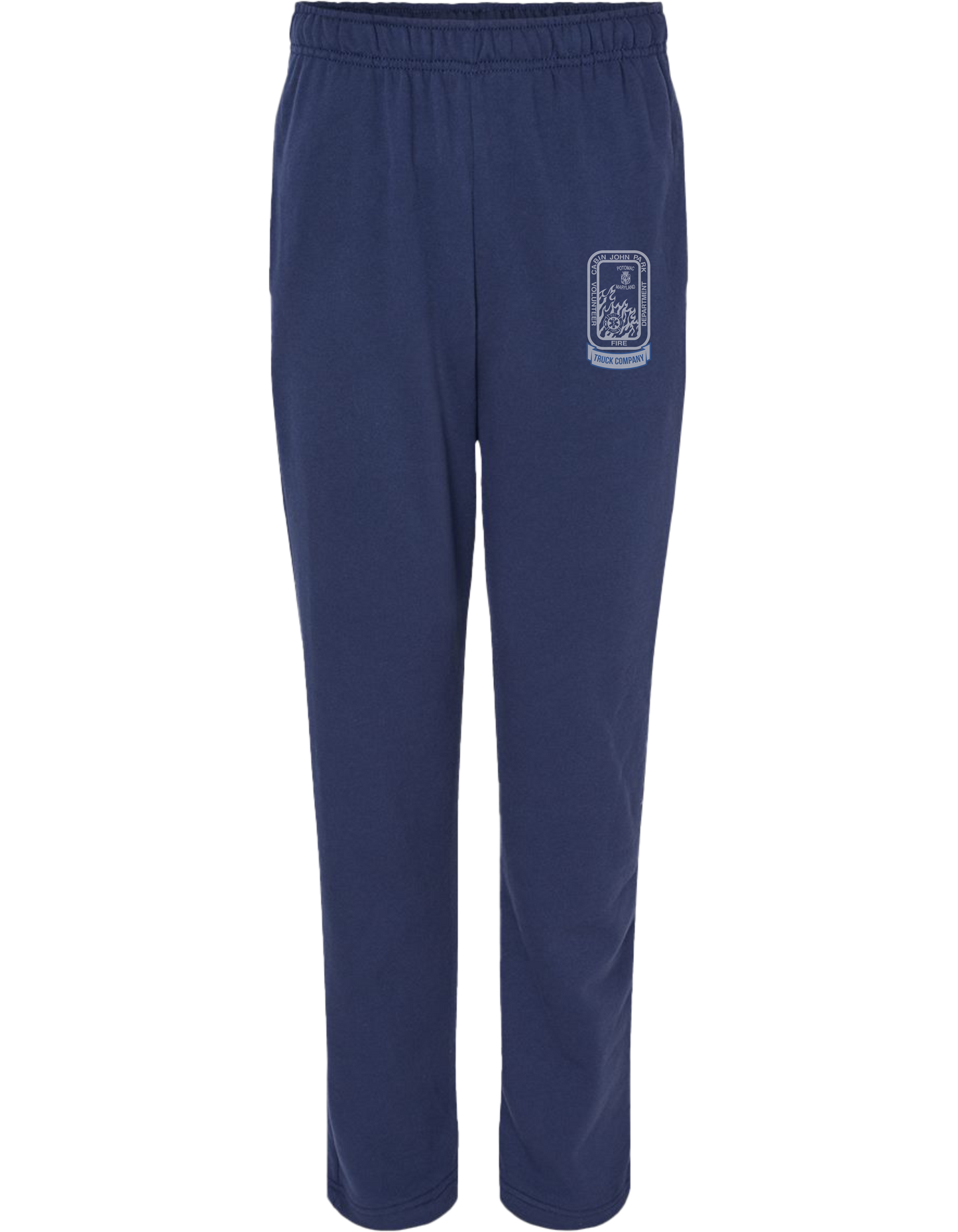 CABIN JOHN PARK VFD - Unisex Sponge Fleece Straight Leg Sweatpants