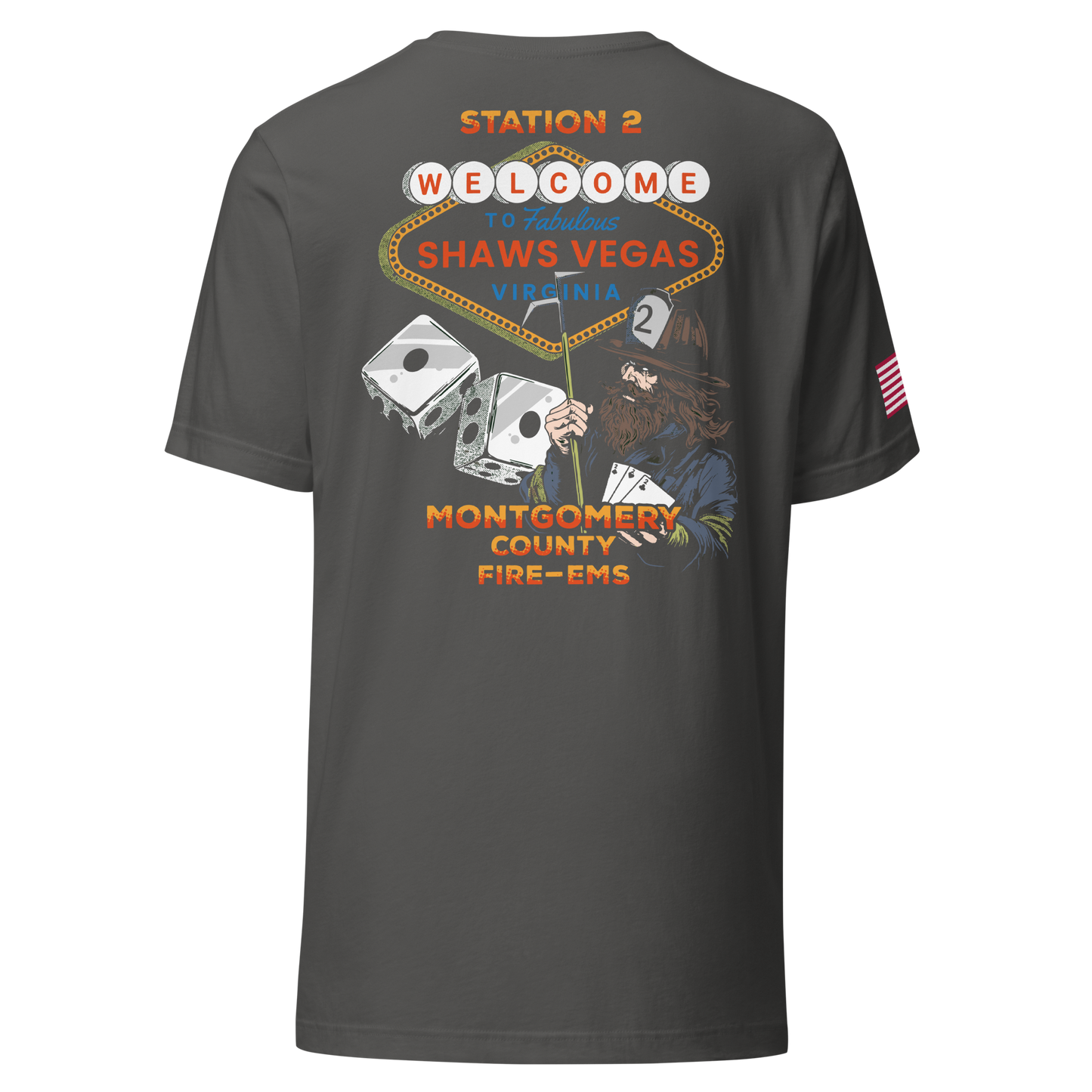 STATION 2 SHAWS VEGAS, VIRGINIA (HANES AUTHENTIC)