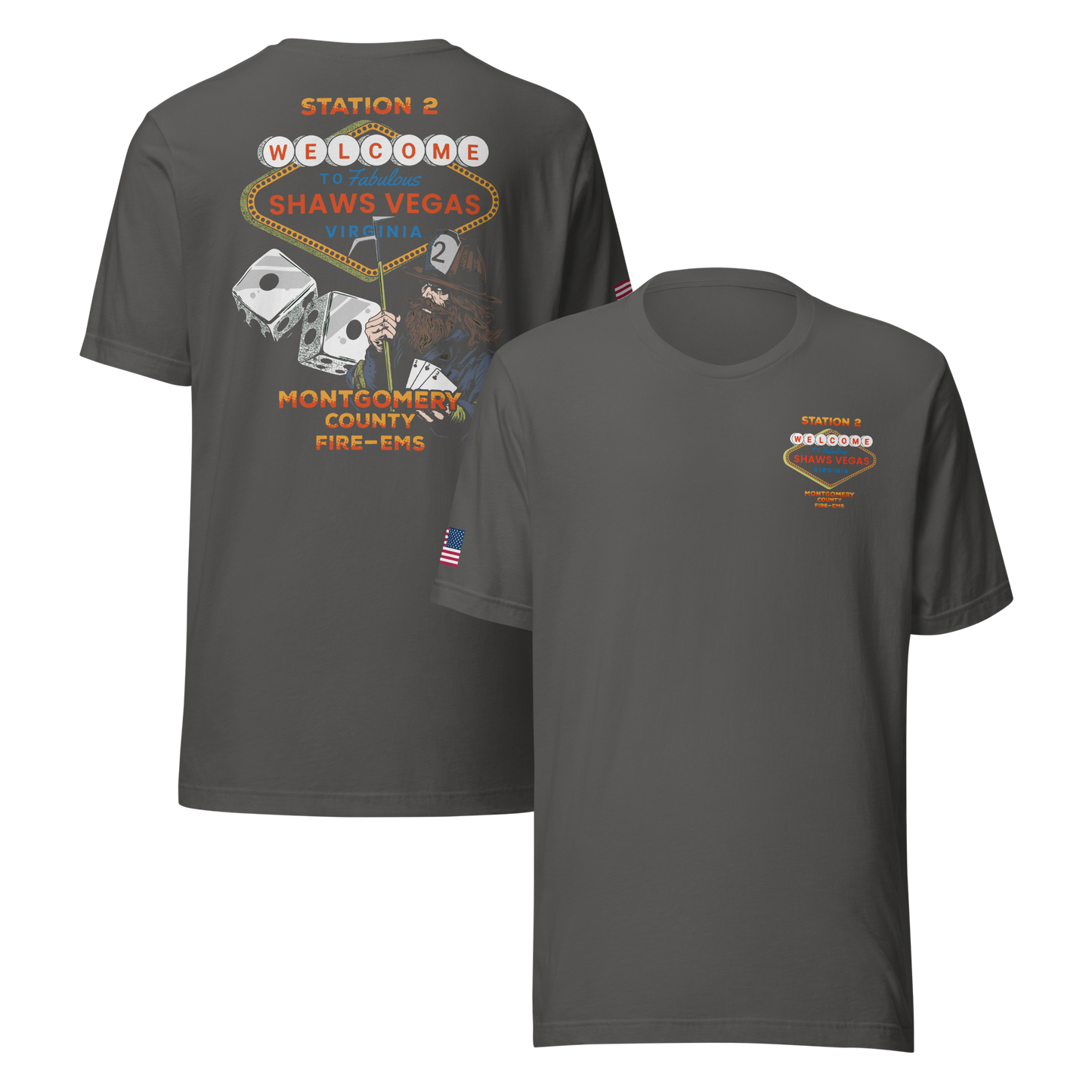 STATION 2 SHAWS VEGAS, VIRGINIA (HANES AUTHENTIC)