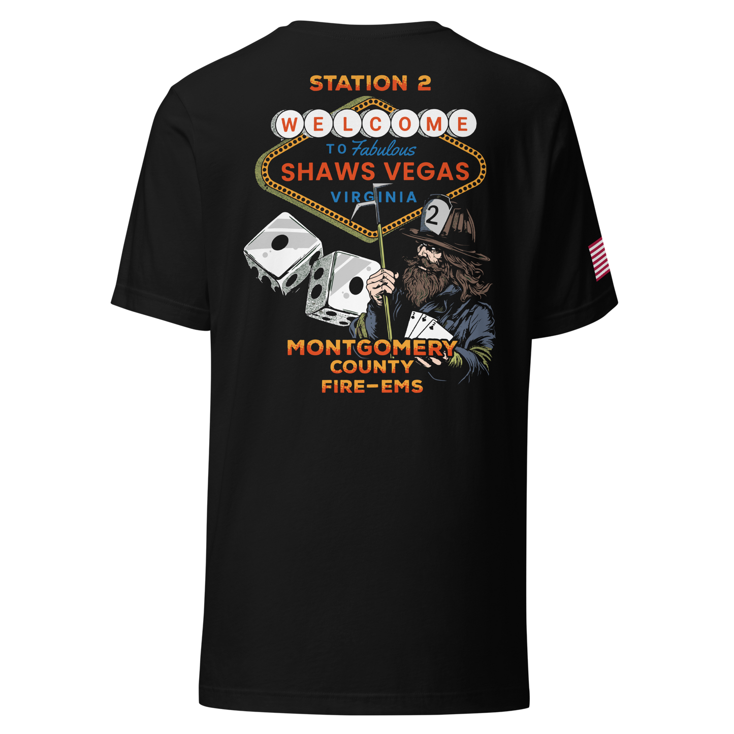 STATION 2 SHAWS VEGAS, VIRGINIA (HANES AUTHENTIC)
