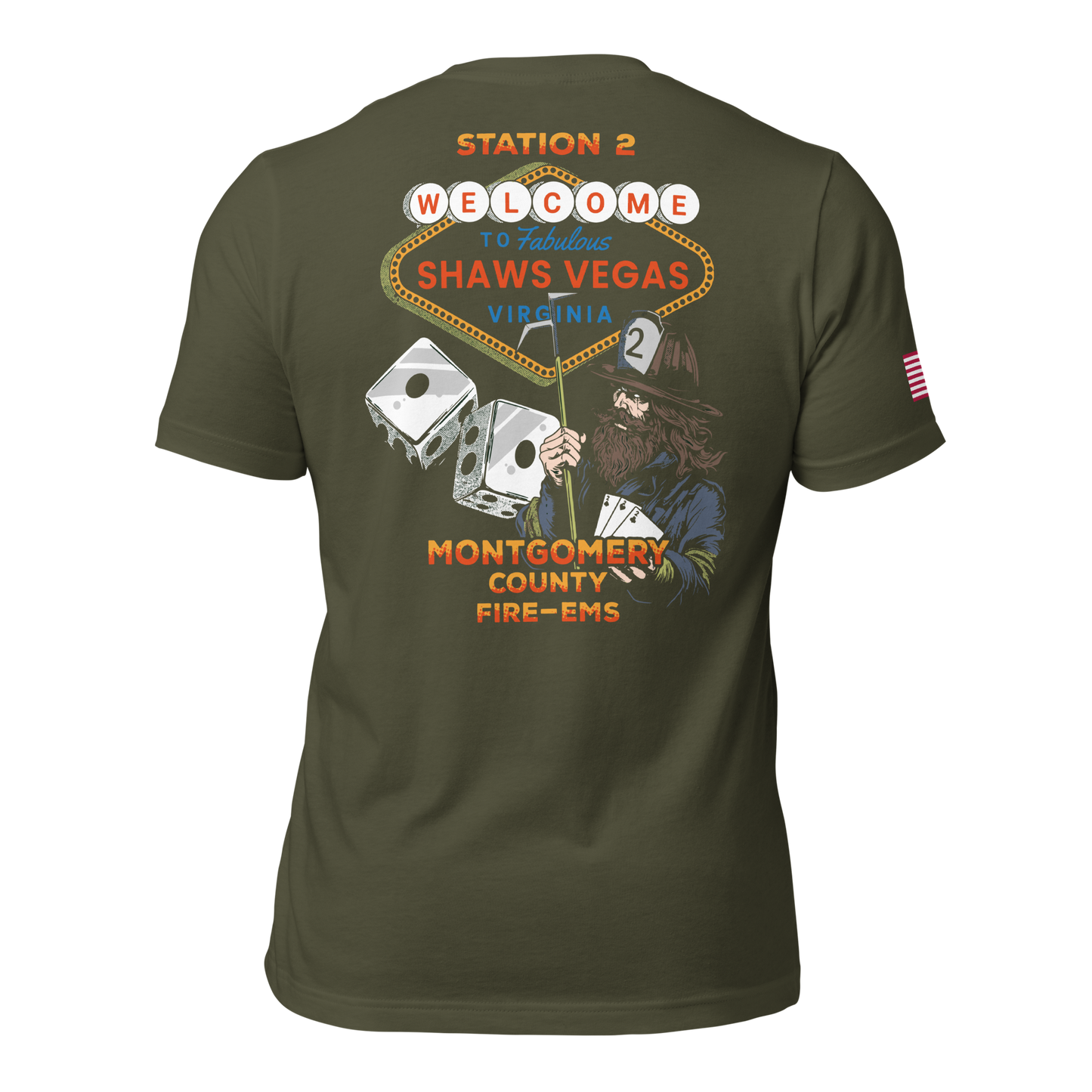 STATION 2 SHAWS VEGAS, VIRGINIA (THREADFAST EPIC TEE)