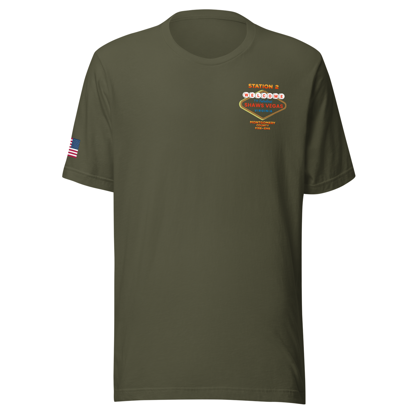 STATION 2 SHAWS VEGAS, VIRGINIA (HANES AUTHENTIC)