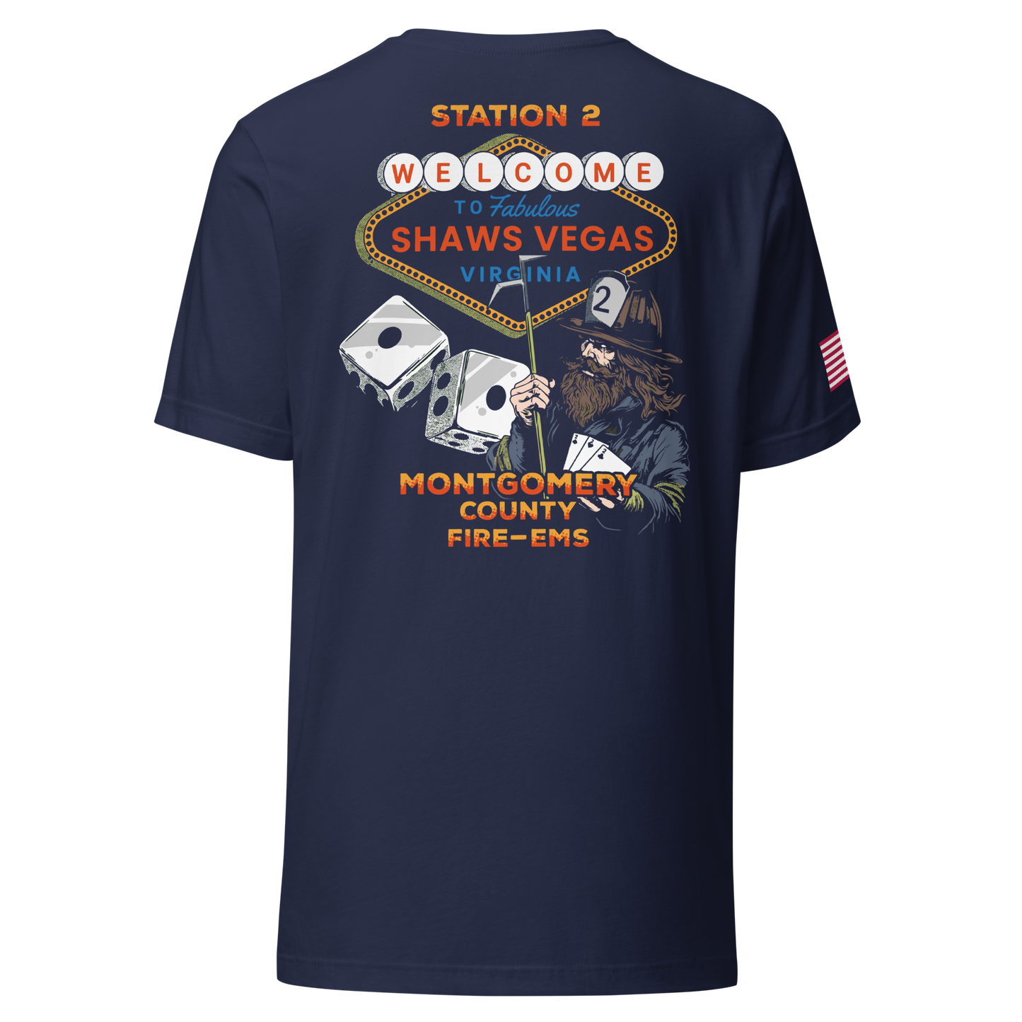 STATION 2 SHAWS VEGAS, VIRGINIA (HANES AUTHENTIC)