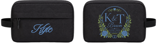 Personalized Wedding Toiletry Bag