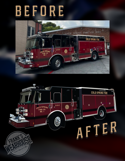 COLD SPRING, NY FIRE DEPT. - CUSTOM DESIGN