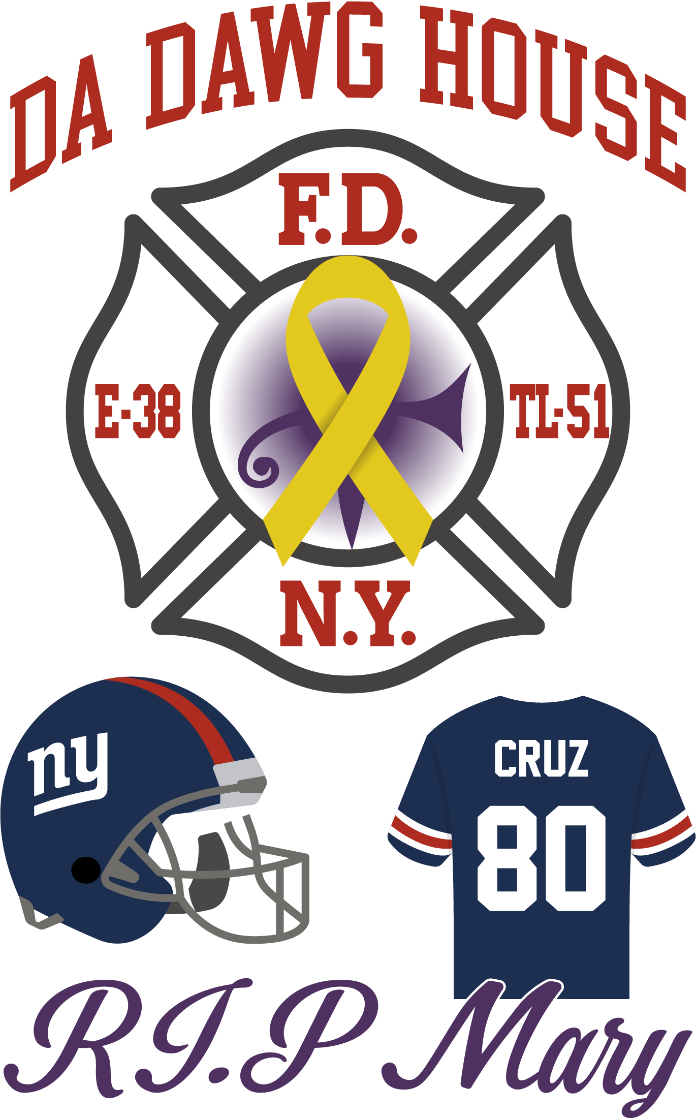 FDNY “Da Dawg House” Memorial Tee