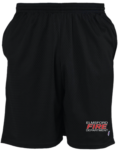 ELMSFORD FIRE DEPARTMENT - CHAMPION MESH GYM SHORTS