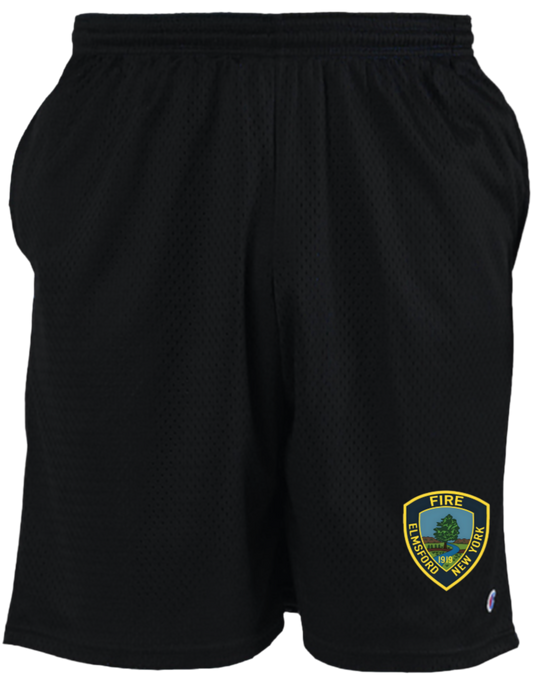 ELMSFORD FIRE DEPARTMENT - CHAMPION MESH GYM SHORTS