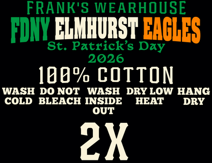 FDNY Elmhurst Eagles St. Patrick's Custom Tag