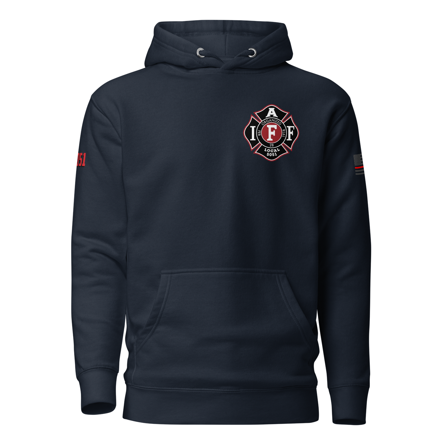 Roseville Fire - Subdued - Local 5051 (Black) - Collection
