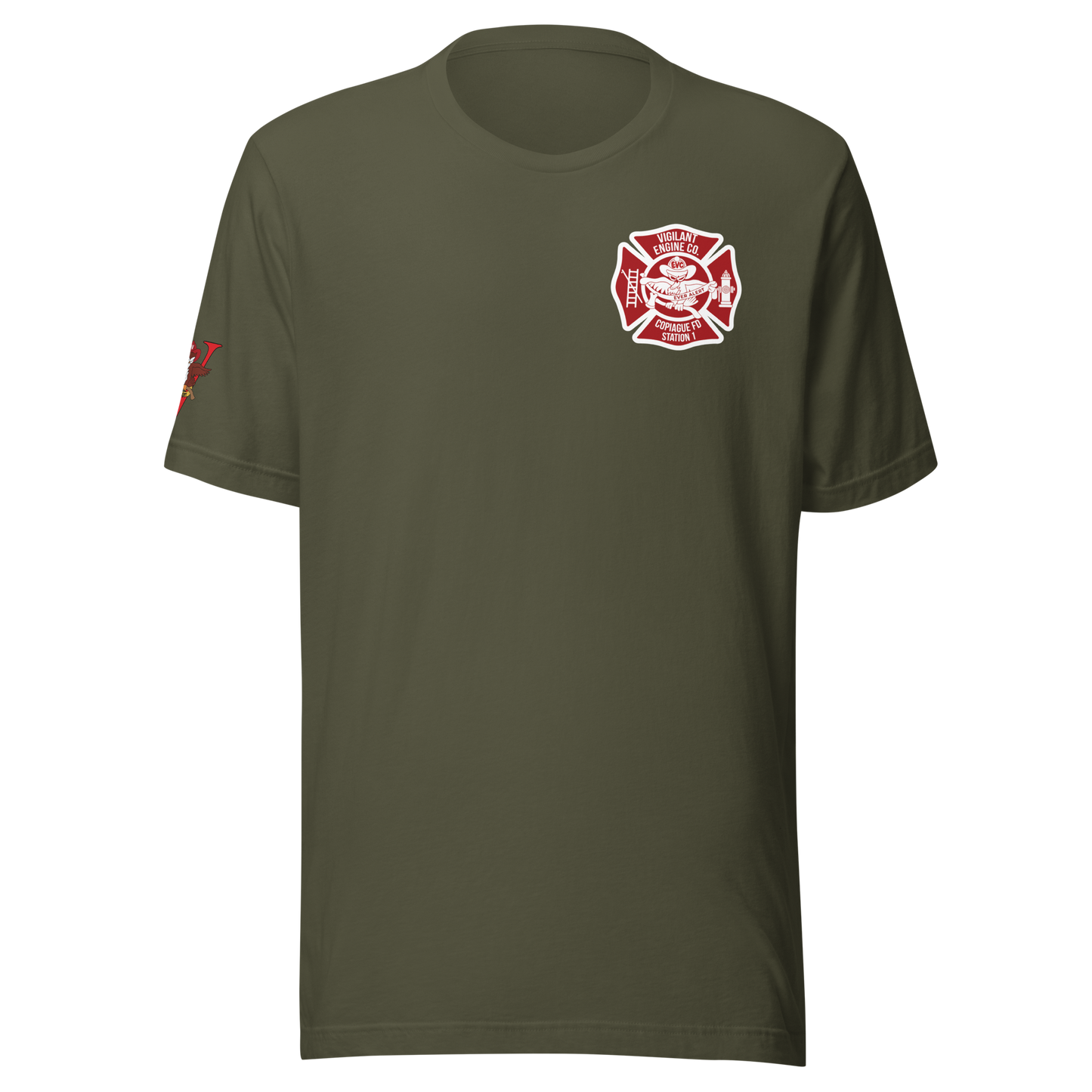 VIGILANT FD - ENGINE CO. - EVC RED