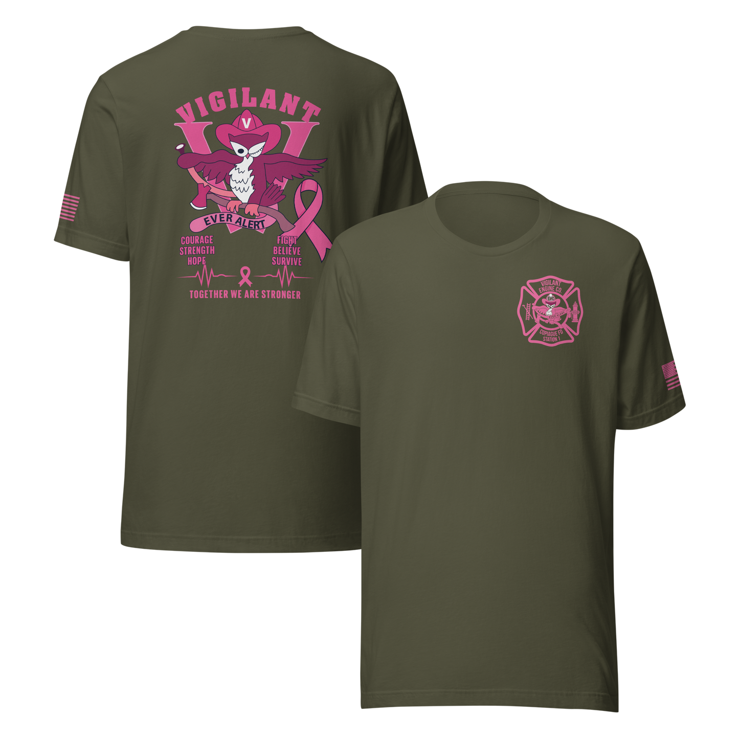 VIGILANT FD - ENGINE CO. - BREAST CANCER AWARENESS