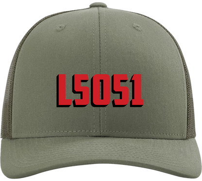 Roseville Fire - Subdued - Local 5051 (Black) - Collection