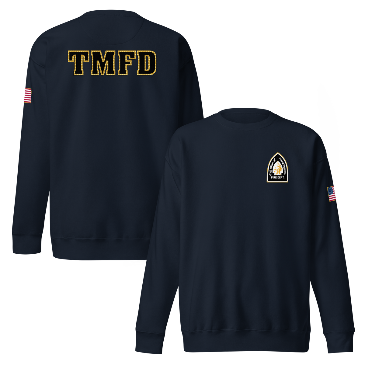 TOWN OF MAMARONECK FIRE- GOLD OUTLINE COLLECTION