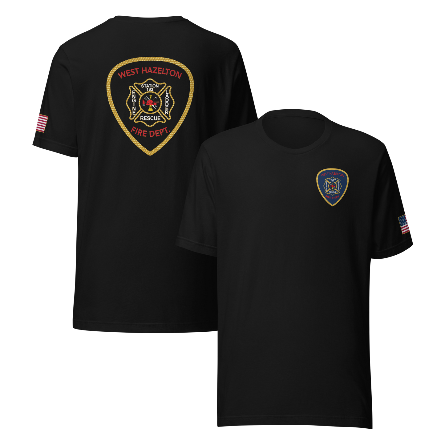 WEST HAZLETON FIRE DEPARTMENT #5 (GOLD)