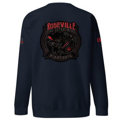Roseville Fire - Subdued - Local 5051 (Black) - Collection
