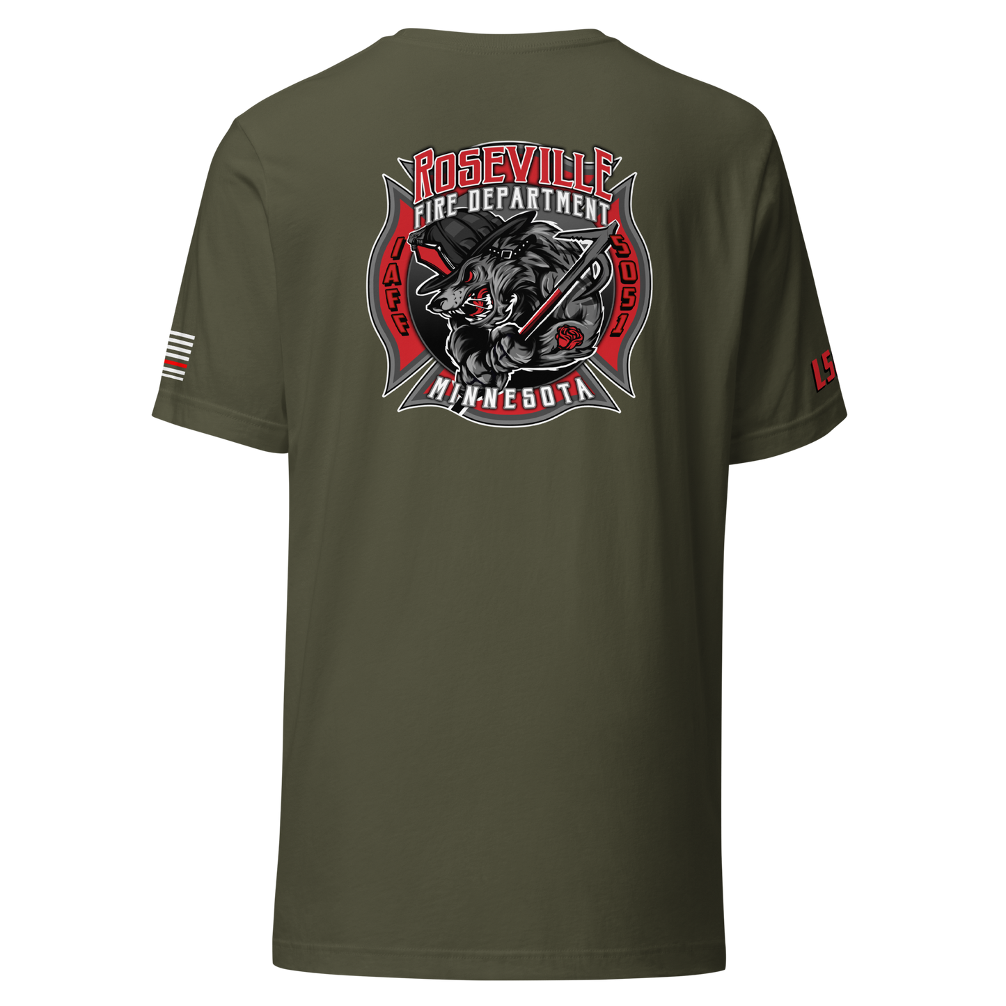 Roseville Fire - Color - Local 5051 (Black) - Collection