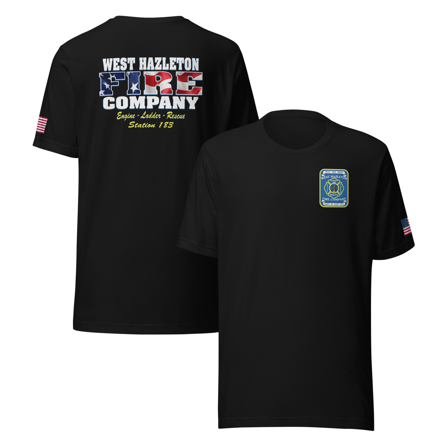 WEST HAZLETON FIRE COMPANY #3 (PATRIOTIC)