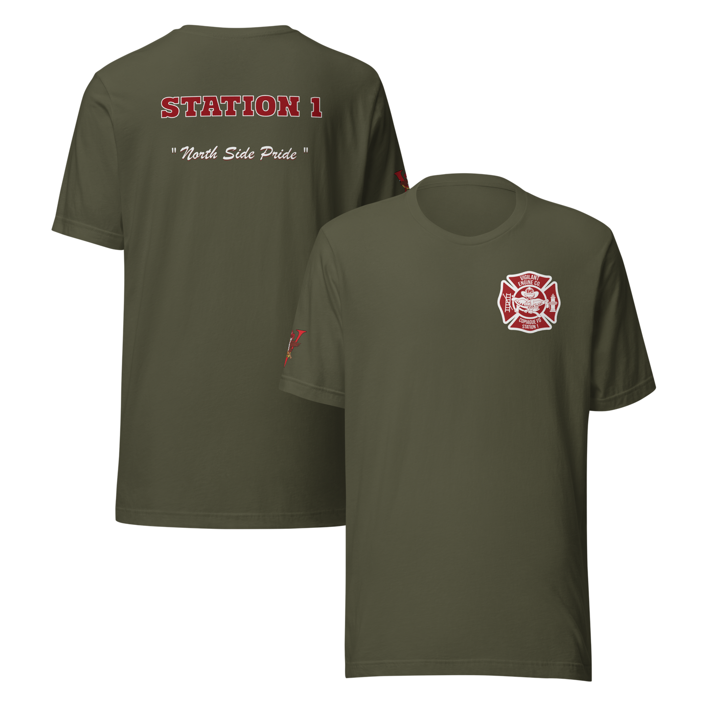 VIGILANT FD - ENGINE CO. - EVC RED