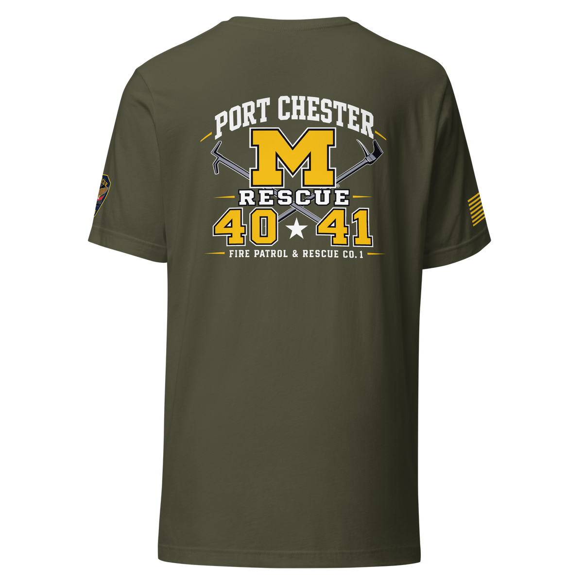 PORT CHESTER RESCUE × MICHIGAN WOLVERINES FOOTBALL #1