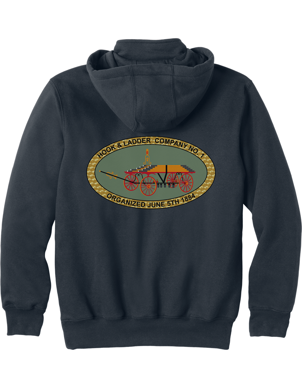 Village of Mamaroneck Hook & Ladder Co. Carhartt Rain Defender® Hoodie Collection