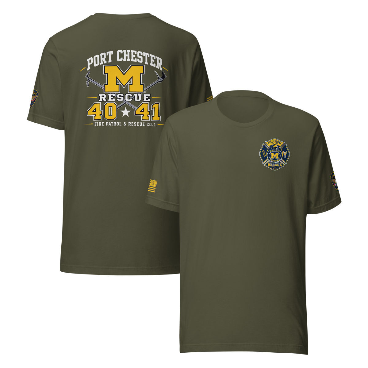 PORT CHESTER RESCUE × MICHIGAN WOLVERINES FOOTBALL #1