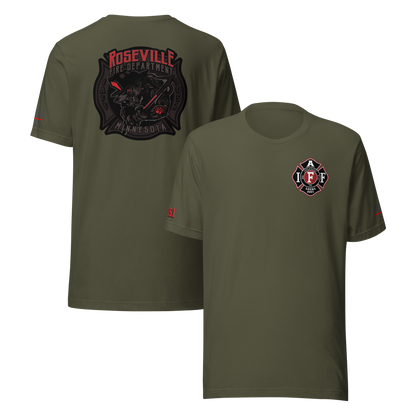Roseville Fire - Subdued - Local 5051 (Black) - Collection