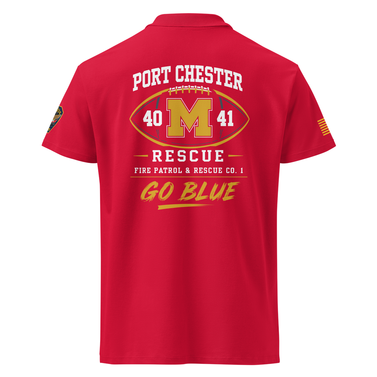 PORT CHESTER RESCUE × MICHIGAN WOLVERINES FOOTBALL #2