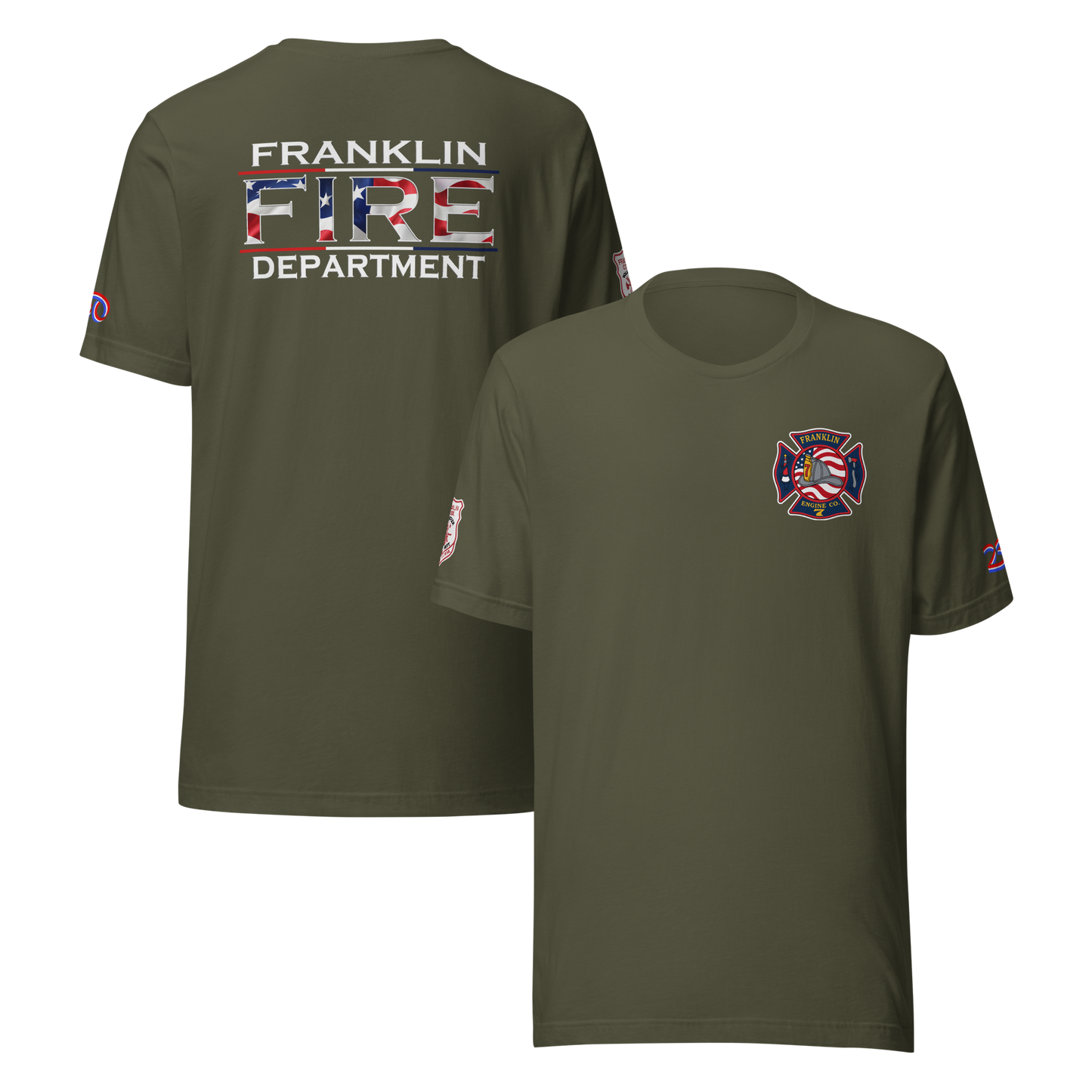 FRANKLIN FIRE - ENGINE CO. 7 - 250TH - 4TH OF JULY COLLECTION