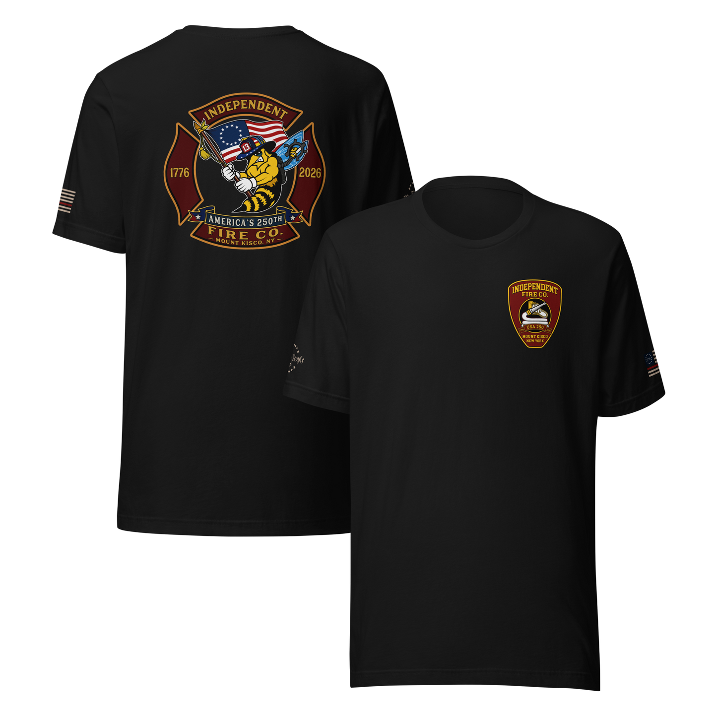 Independent Fire Co. – "America's 250th" Collection #1 (NO SLEEVE GRAPHICS)