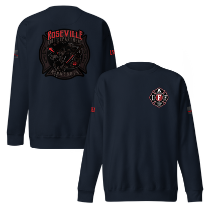 Roseville Fire - Subdued - Local 5051 (Black) - Collection
