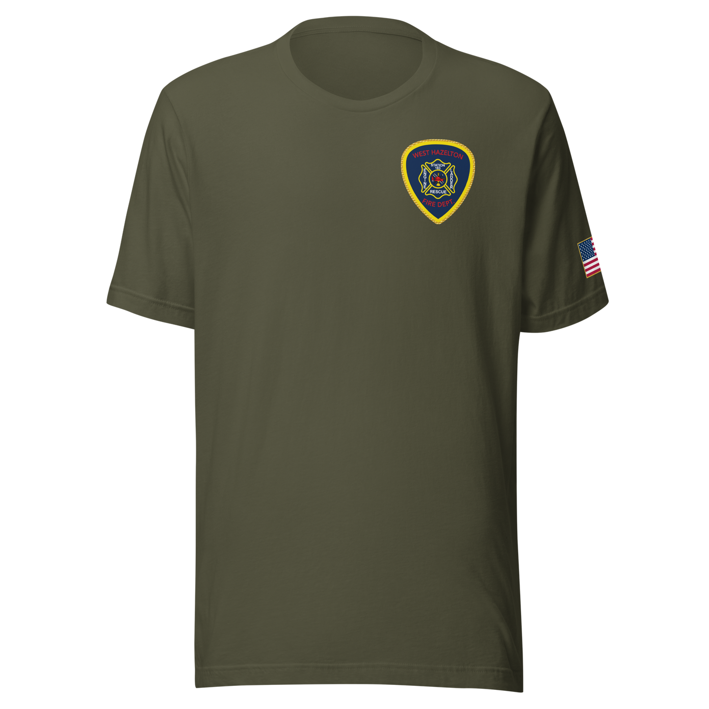 WEST HAZLETON FIRE DEPARTMENT #4 (GOLD)