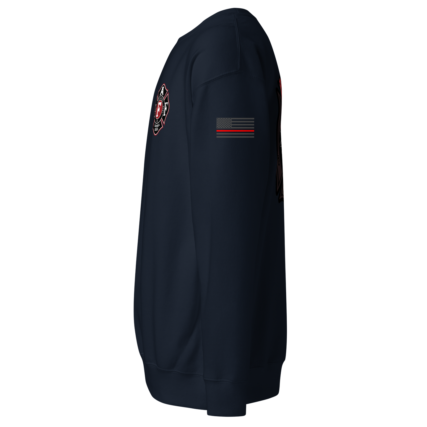 Roseville Fire - Subdued - Local 5051 (Black) - Collection
