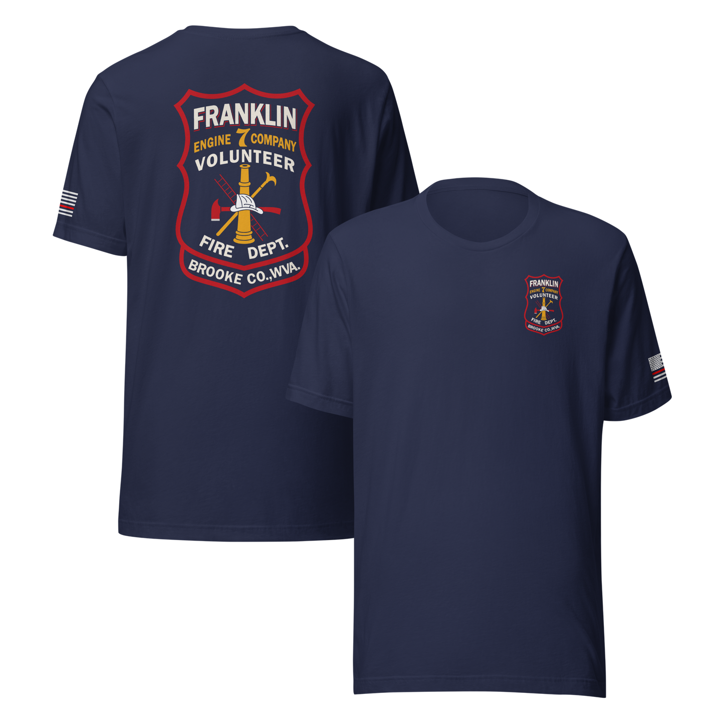 FRANKLIN FIRE - ENGINE 7 PATCH COLLECTION