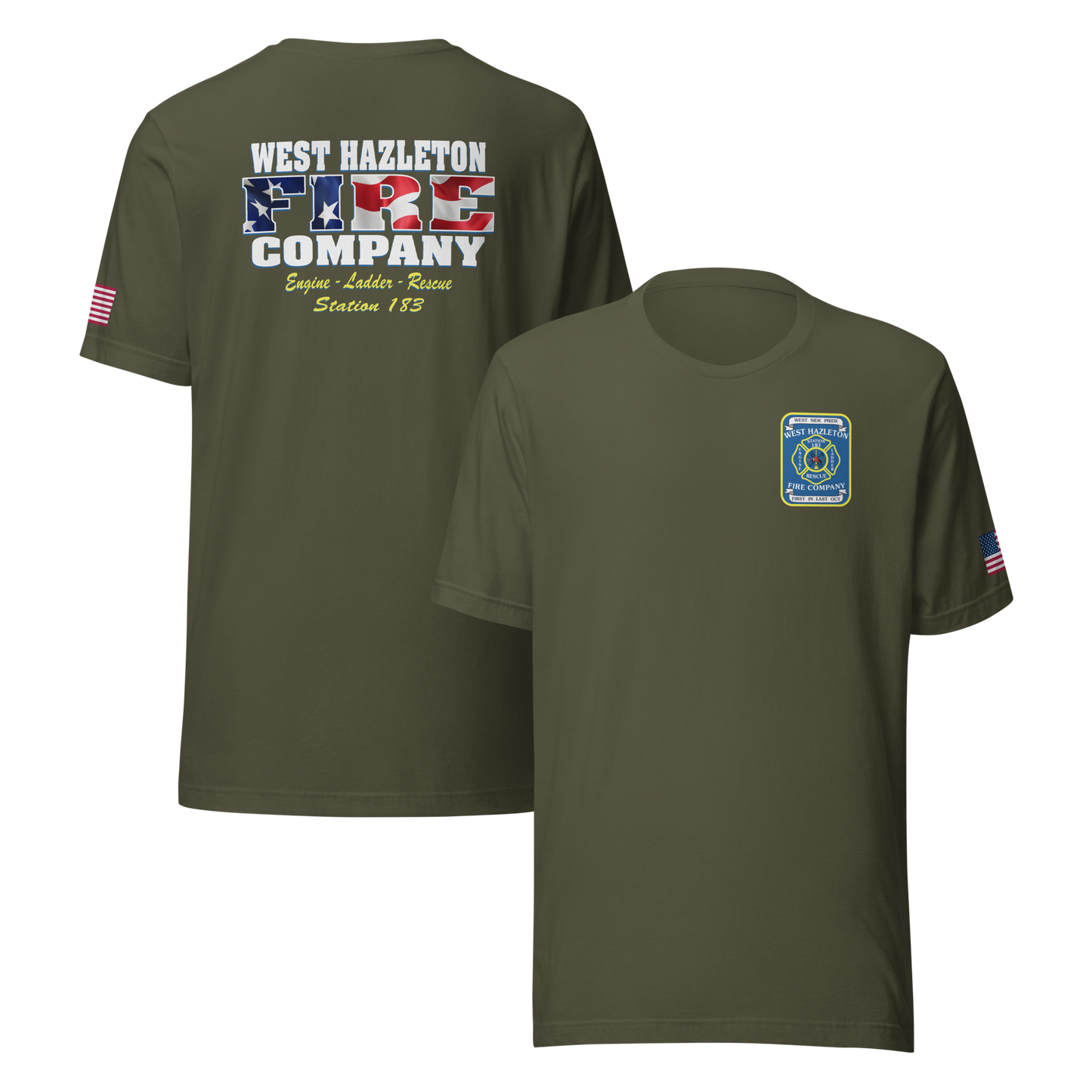 WEST HAZLETON FIRE COMPANY #3 (PATRIOTIC)