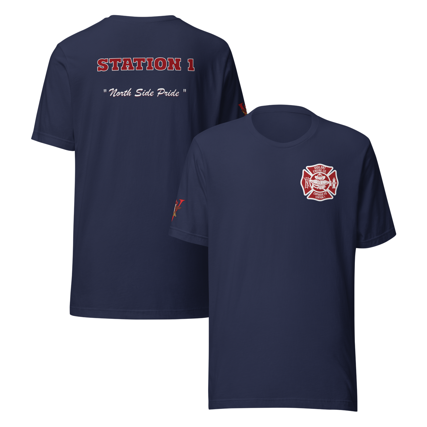 VIGILANT FD - ENGINE CO. - EVC RED