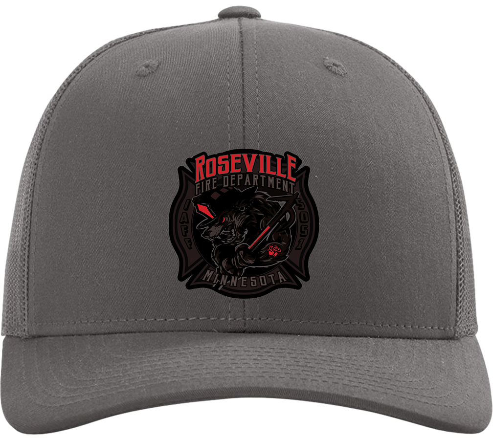 Roseville Fire - Subdued - Local 5051 (Black) - Collection