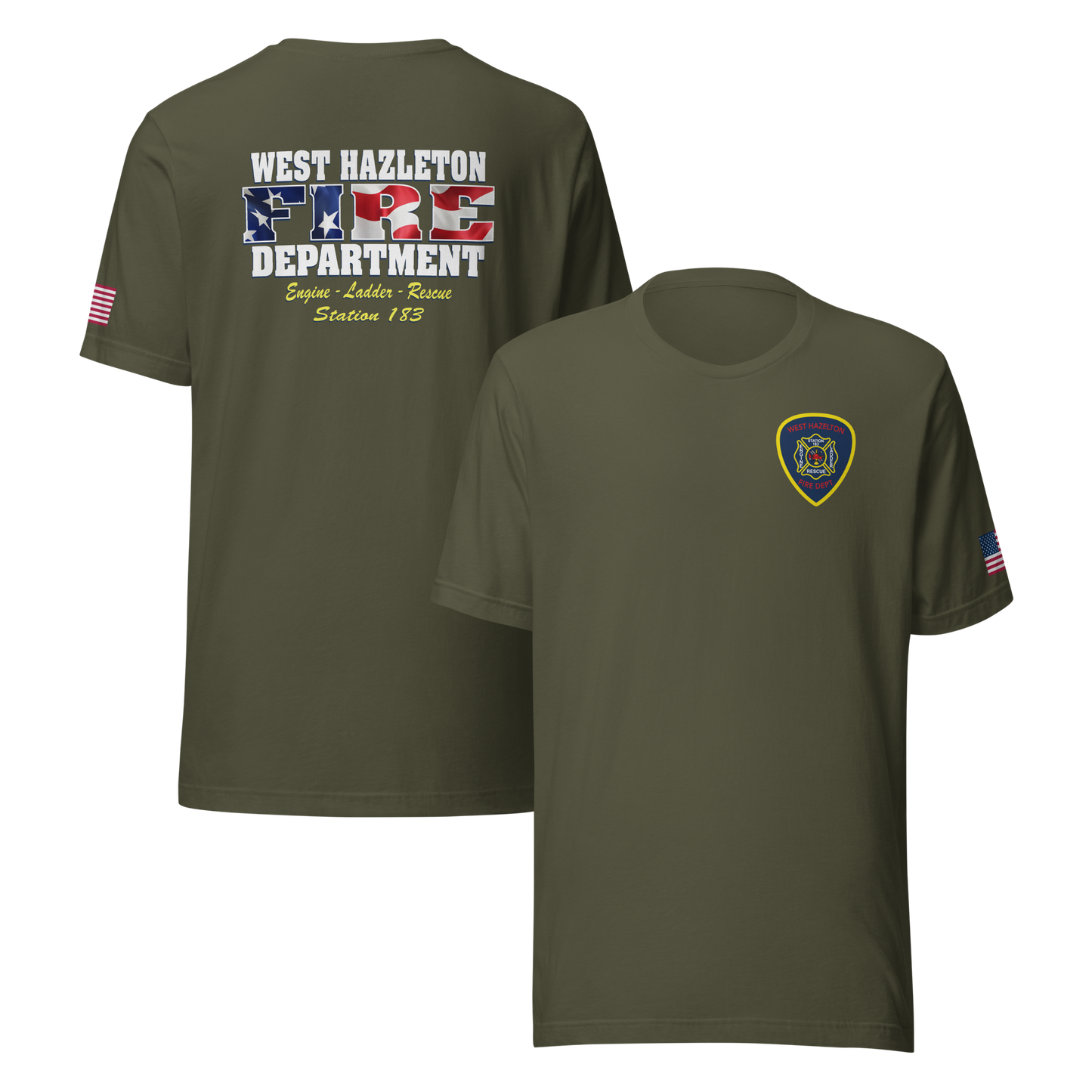 WEST HAZLETON FIRE DEPARTMENT #3 (PATRIOTIC)