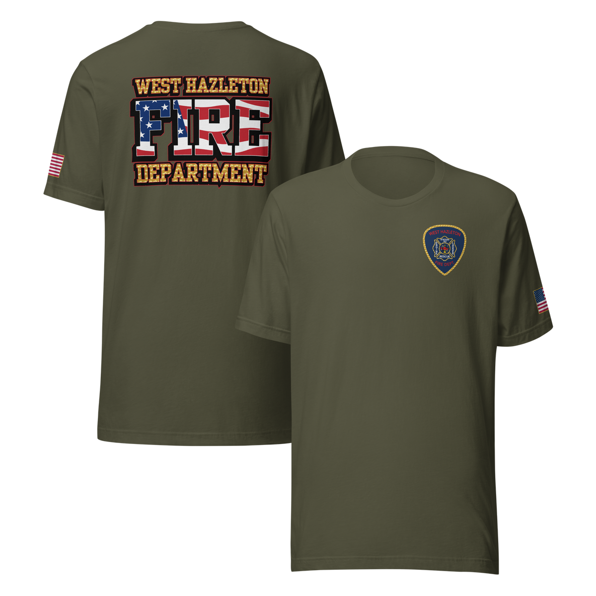WEST HAZLETON FIRE DEPARTMENT #6 (GOLD)
